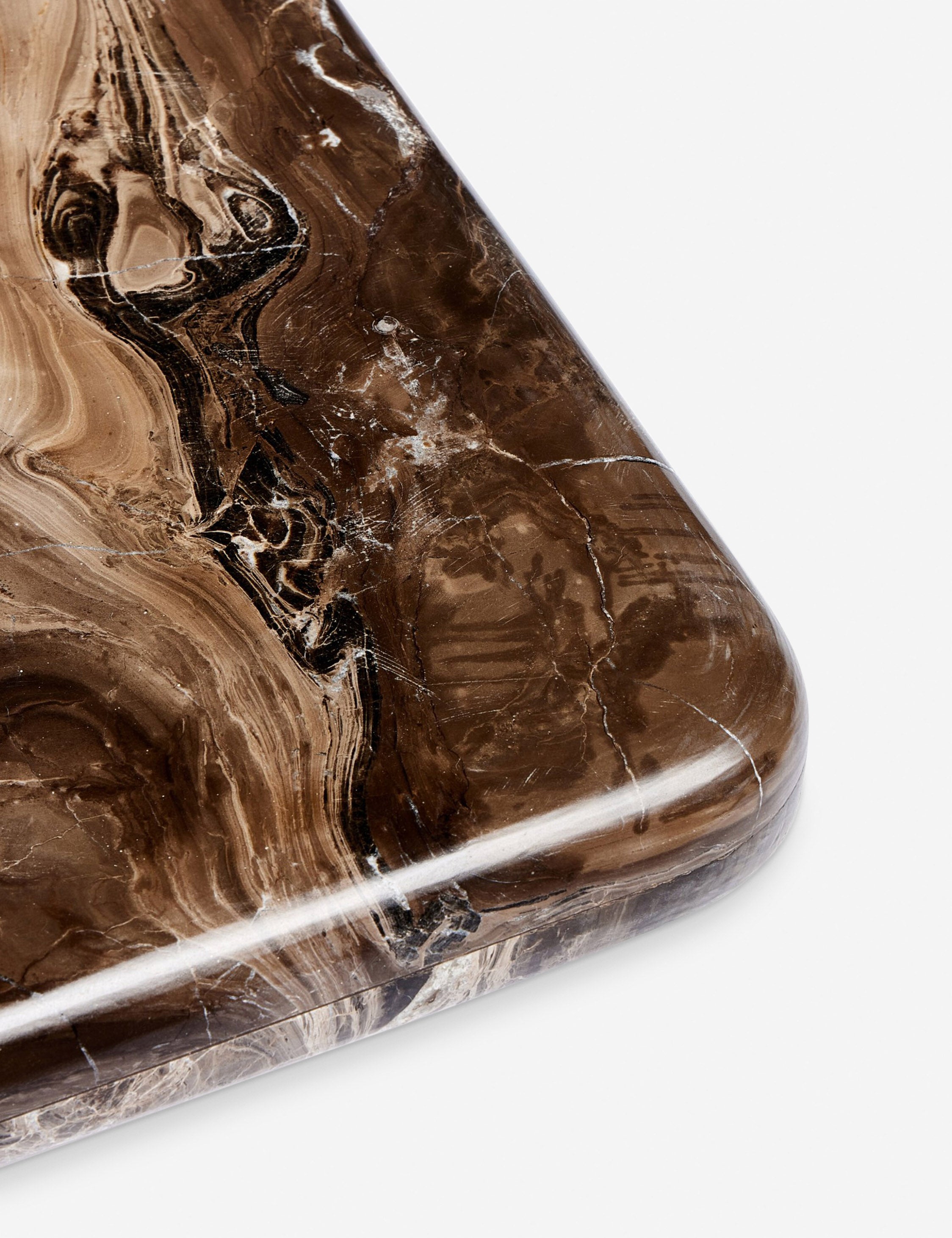 Natural Marble Stone Catchall - Brown - Image 4