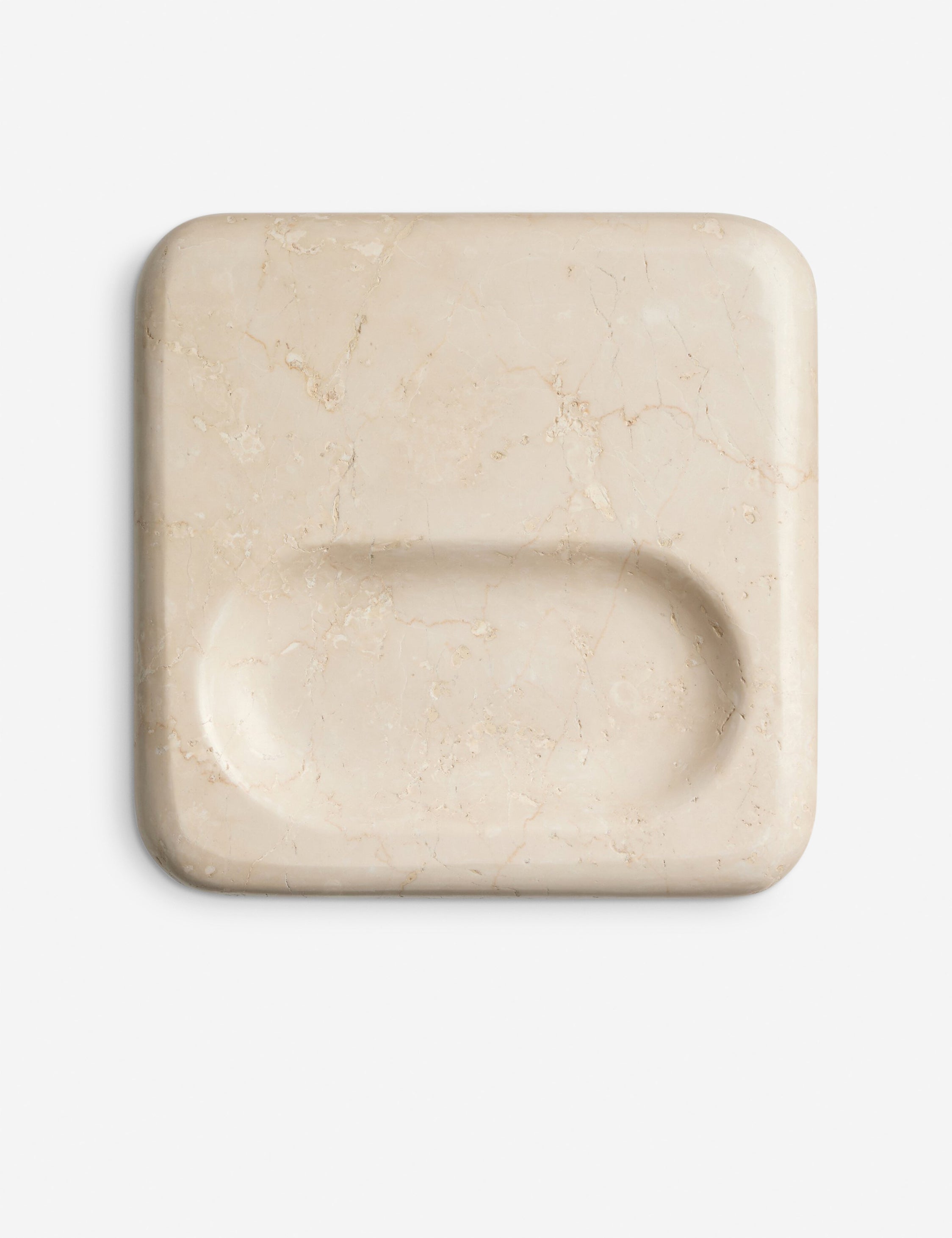 Natural Marble Stone Catchall - Brown - Image 9