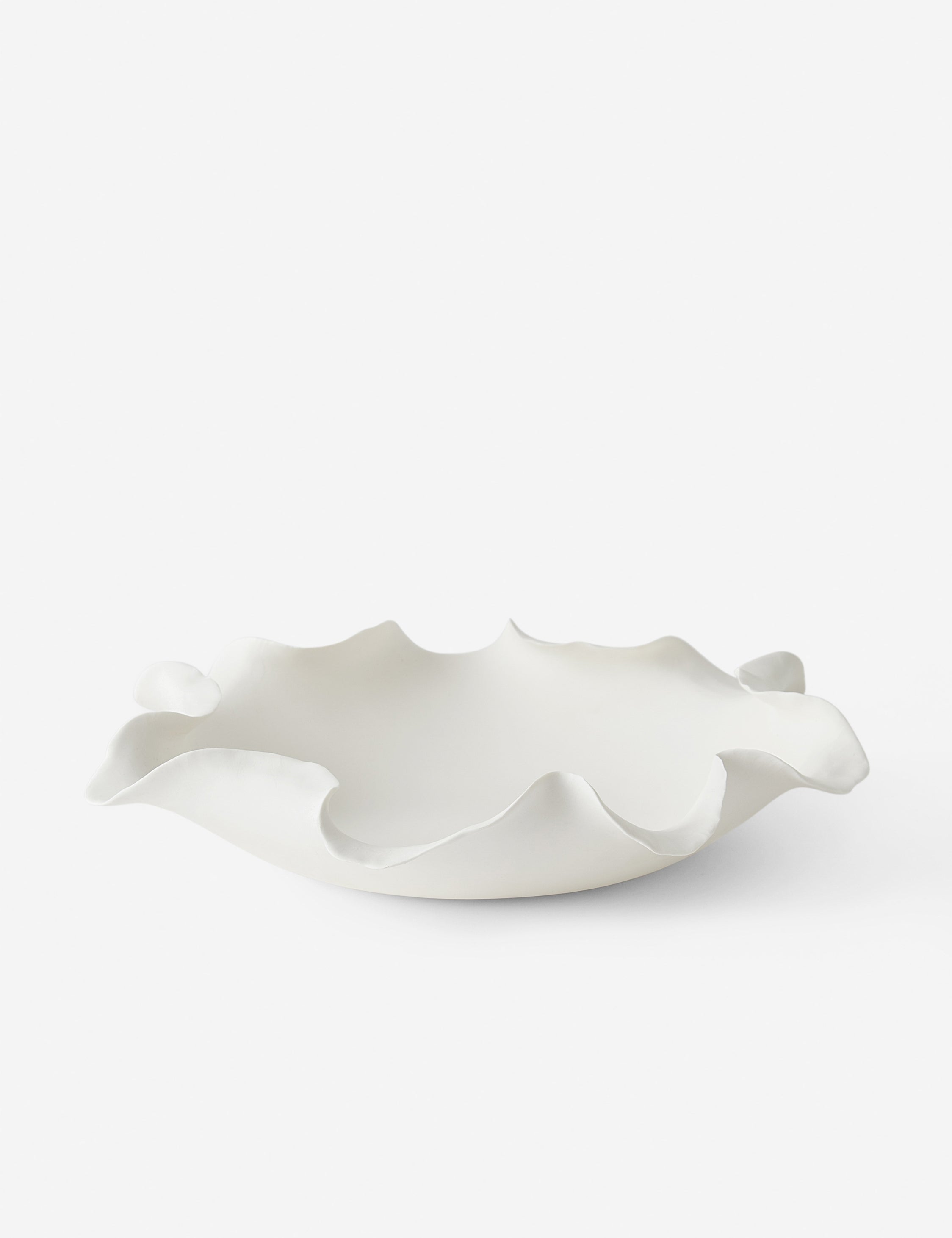 Decorative Matte White Catchall - White - Image 3