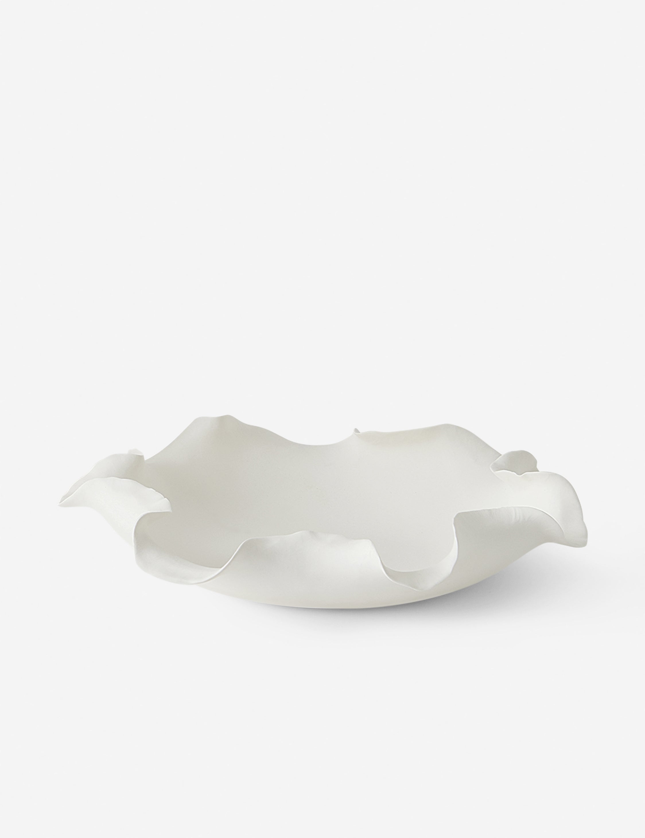 Decorative Matte White Catchall - White - Image 2