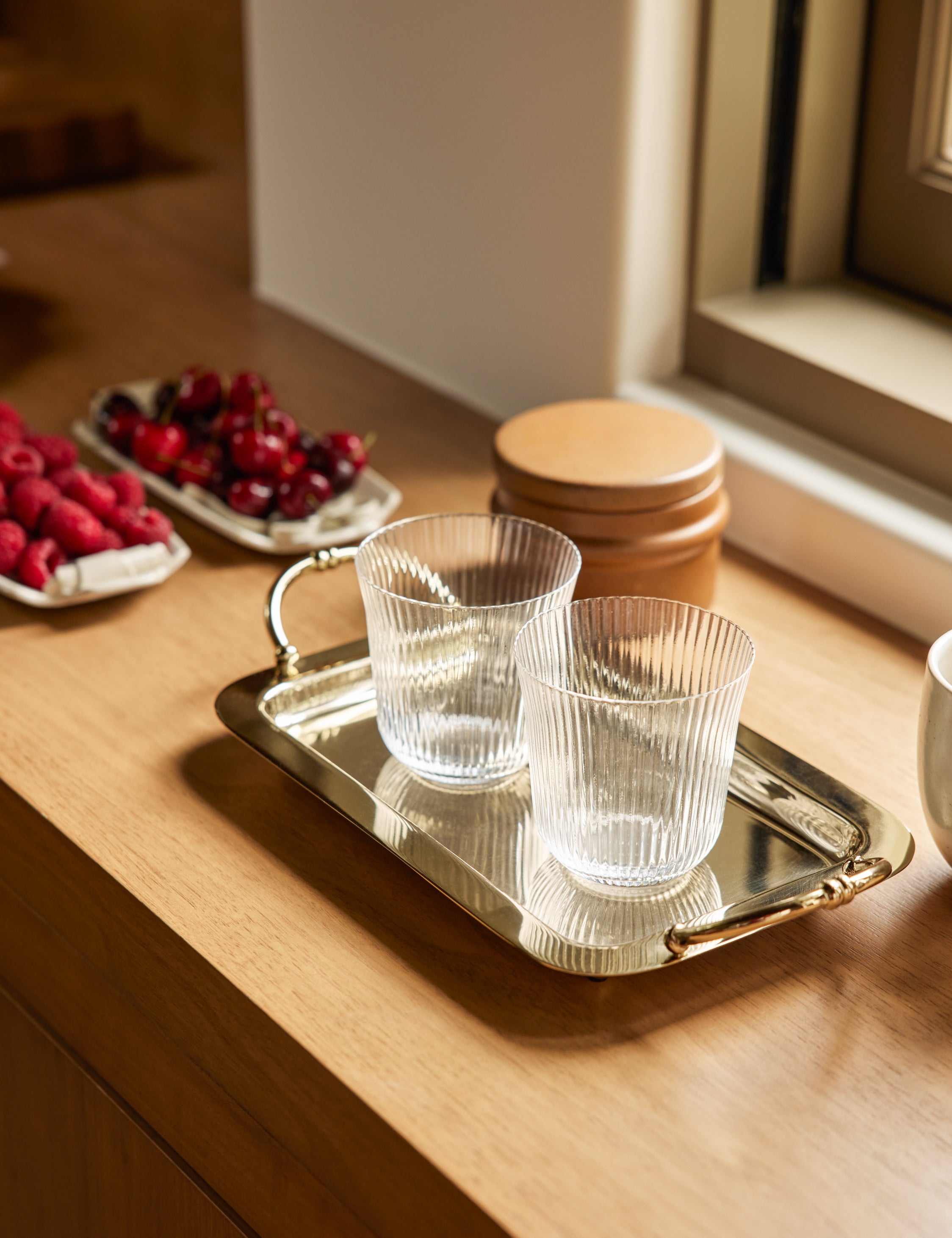 Gold Steel Tray - Gold - Image 5