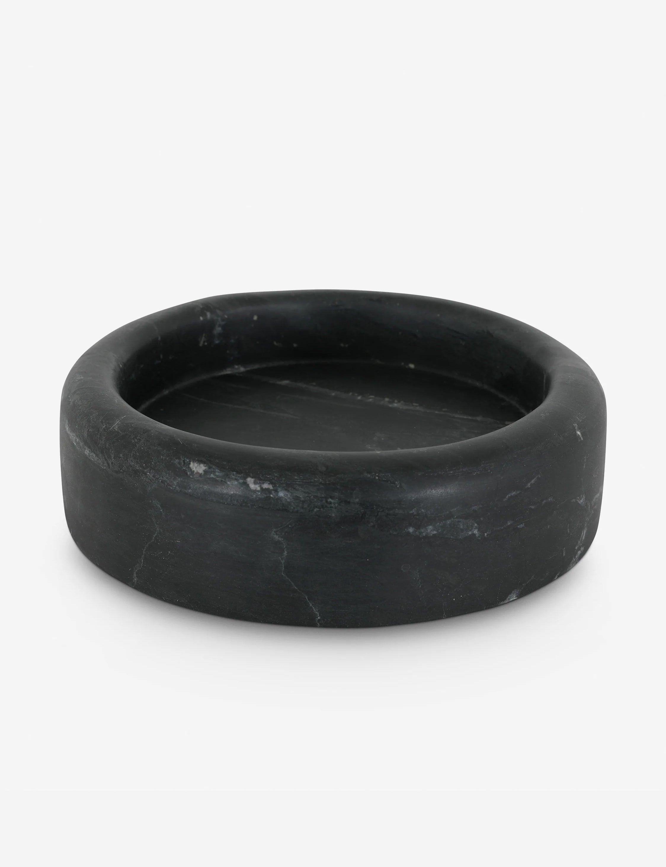 Vintage Natural Marble Catchall - Black - Image 3