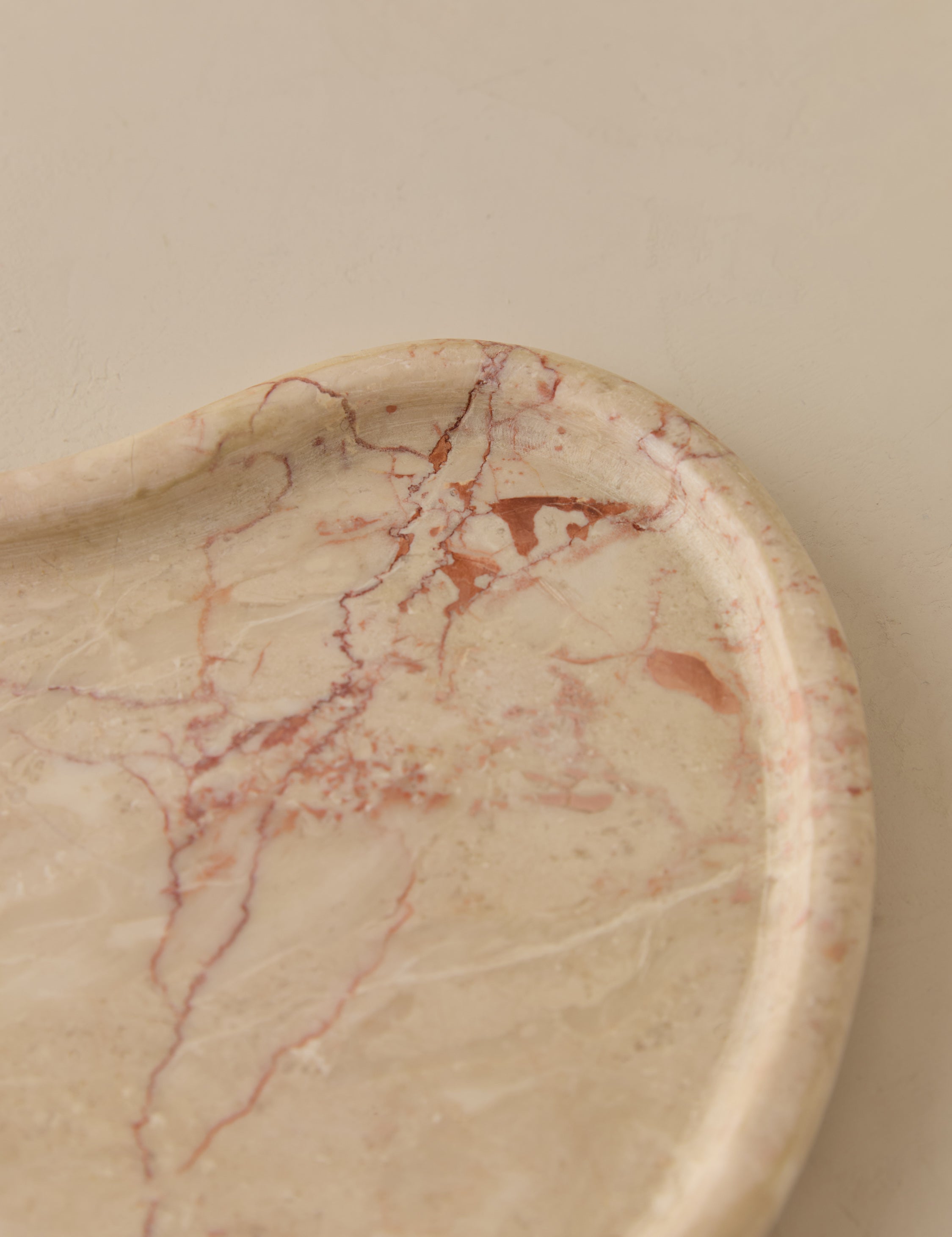 Organic Marble Trays (Set of 2) - Pink - Image 6